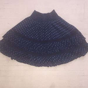 Floral Ralph Lauren Peasant Skirt